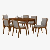 comedor moderno marron